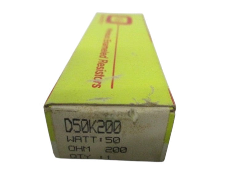 OHMITE D50K200 RESISTOR 200 OHMS NSMP