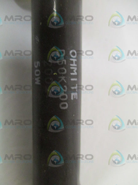 OHMITE D50K200 RESISTOR 200 OHMS NSMP