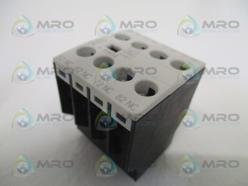 KLOCKNER MOELELR DILA-XHI04 AUXILIARY CONTACT BLOCK NSNP
