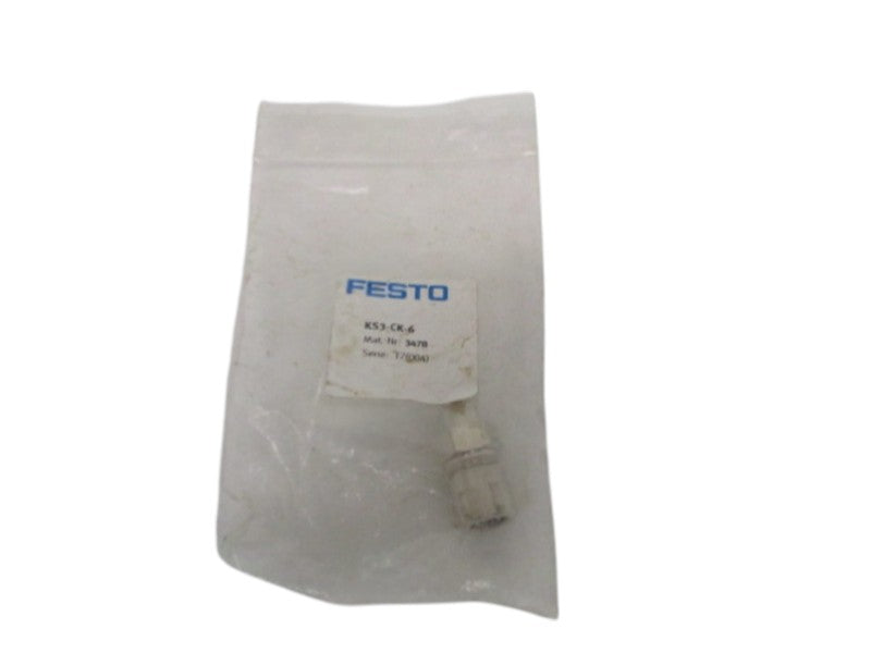 FESTO KS3-CK-6 QUICK COUPLING LUG  NSMP