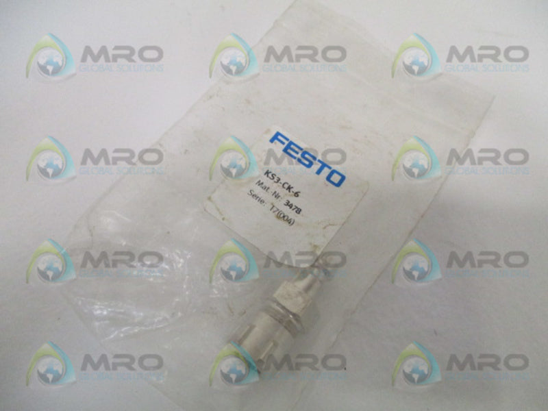 FESTO KS3-CK-6 QUICK COUPLING LUG  NSMP