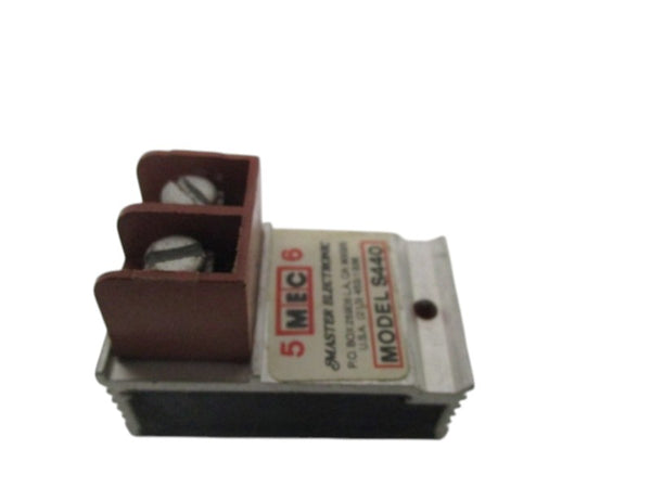MASTER ELECTRONIC S440 RELAY UNMP