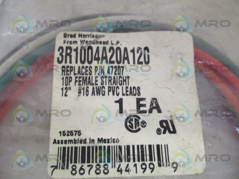 DANIEL WOODHEAD 47207 3R1004A20A120 RECEPTACLE  NSMP
