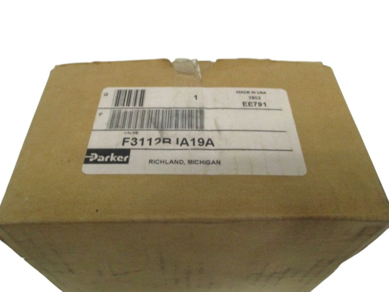 PARKER F3112BJA19A SOLENOID VALVE NSMP