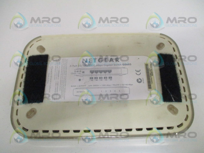 NETGEAR GS605 5-PORT GIGABIT SWITCH UNMP