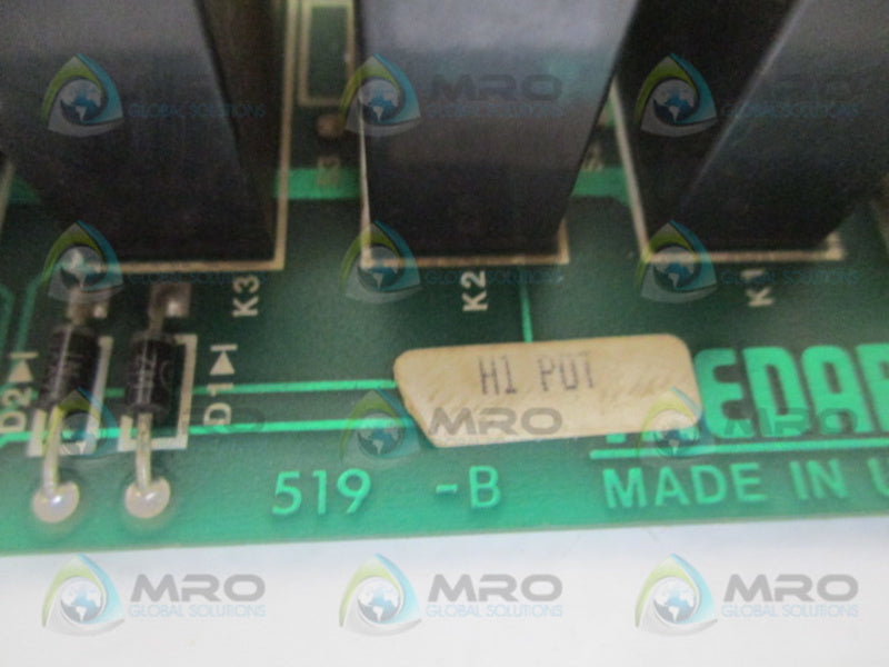 MEDAR 519-B 5195-B2 CIRCUIT BOARD CARD UNMP