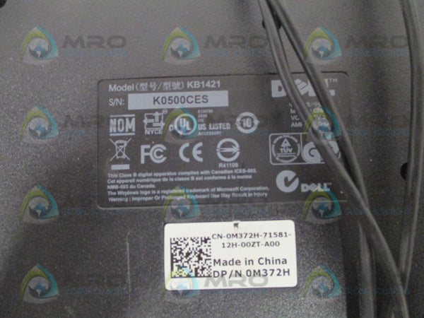 DELL KB1421 WIRED KEYBOARD  UNMP