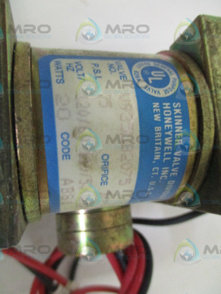 SKINNER V935LB2075 SOLENOID VALVE 110/120V  UNMP