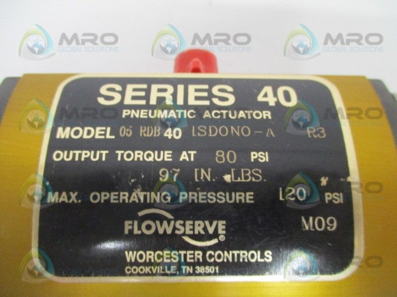 FLOWSERVE 05RDB40LSDONO-AR3 PNEUMATIC ACTUATOR  NSNP