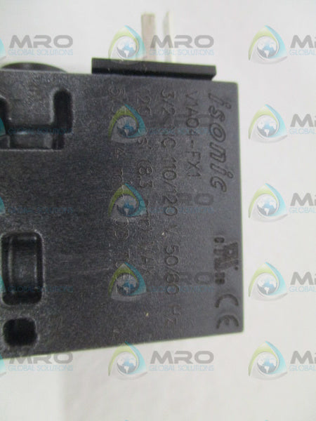 ISONIC V1A04-FX1-P SOLENOID VALVE NSMP