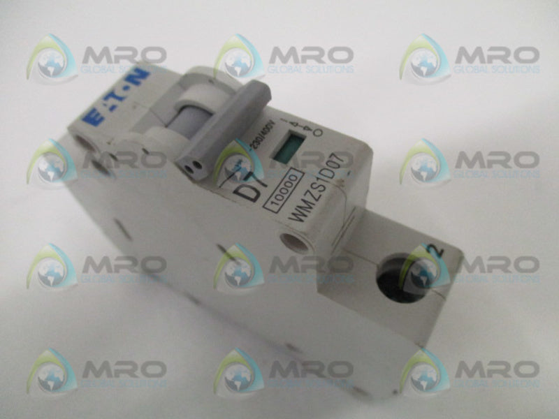 EATON WMZS1D07 MINIATURE CIRCUIT BREAKER 7A  UNMP