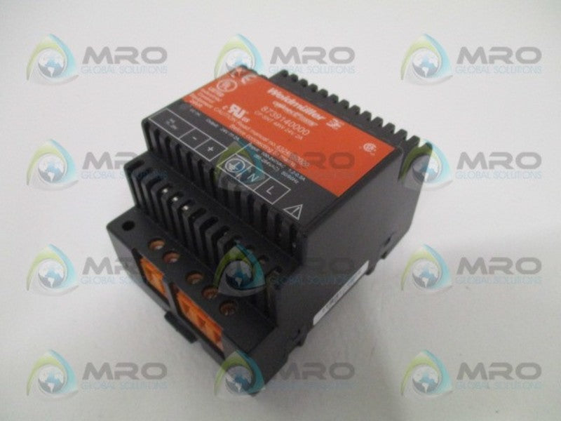 WEIDMULLER 8739140000 POWER SUPPLY 24V UNMP