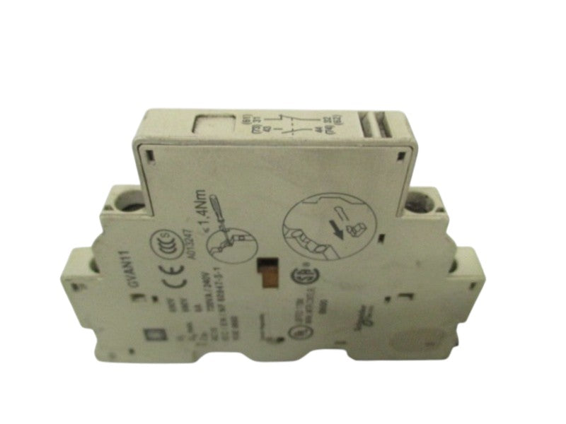 TELEMECANIQUE GVAN11 AUXILIARY CONTACT BLOCK UNMP
