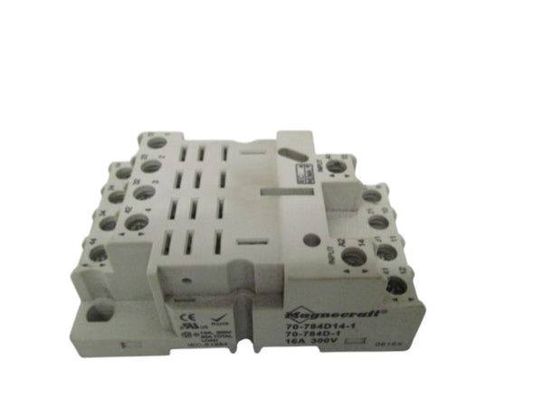 MAGNECRAFT 70-784D14-1 70-784D-1 RELAY SOCKET UNMP