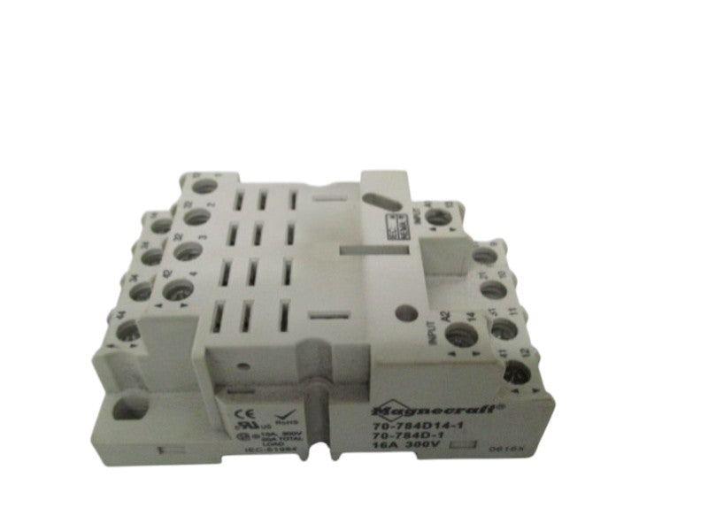 MAGNECRAFT 70-784D14-1 70-784D-1 RELAY SOCKET UNMP