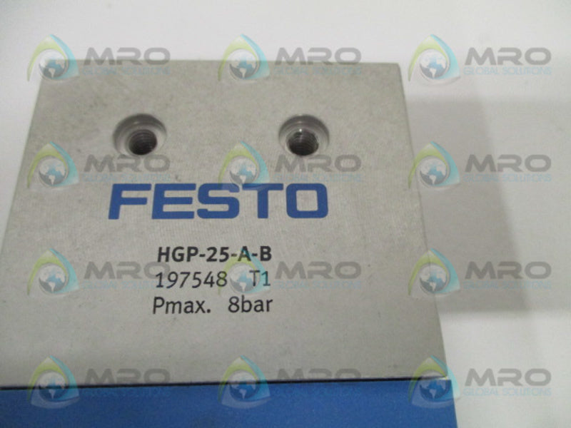 FESTO HGP-25-A-B PNEUMATIC PARALLEL GRIPPER  UNMP