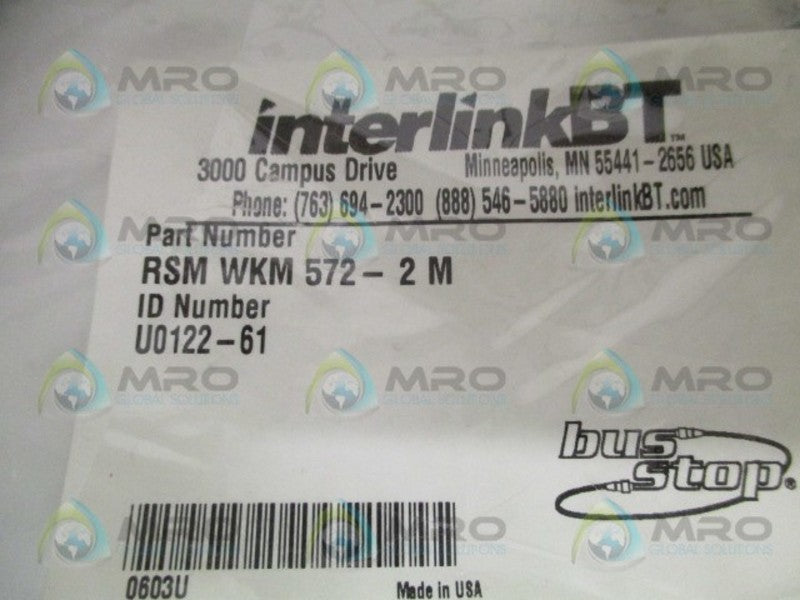 INTERLINKBT RSMWKM572-2M CORDSET NSMP
