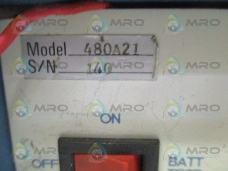 PIEZOTRONICS 480A21 ICP BATTERY POWER SUPPLY UNMP