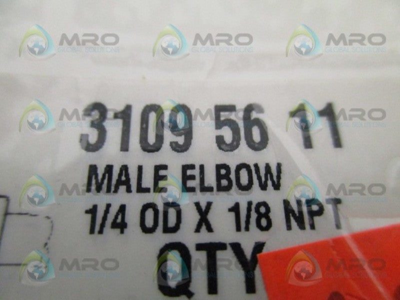 LEGRIS 31095611 MALE ELBOW 1/4" OD X 1/8" NPT  NSNP
