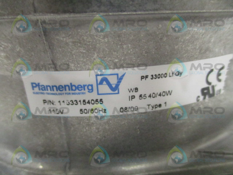 PFANNENBERG PF33000LT 11533154055 FAN ASSEMBLY NSMP
