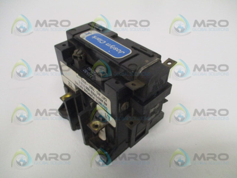 JOSLYN CLARK 7001-9022-11 CONTACTOR 110-120V UNMP
