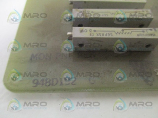 GENERAL ELECTRIC 948D191-1-0 CIRCUIT BOARD UNMP