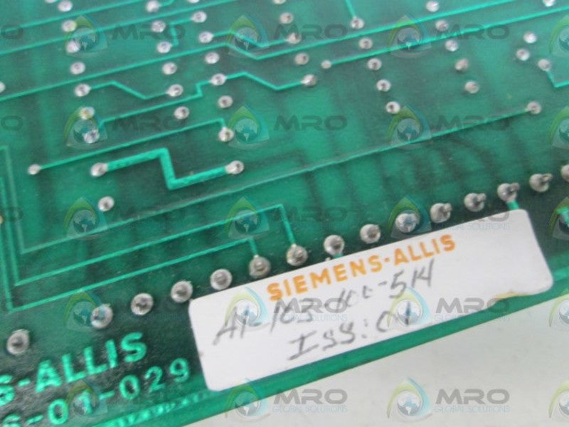 SIEMENS PC BOARD A1-103-100-514 UNMP