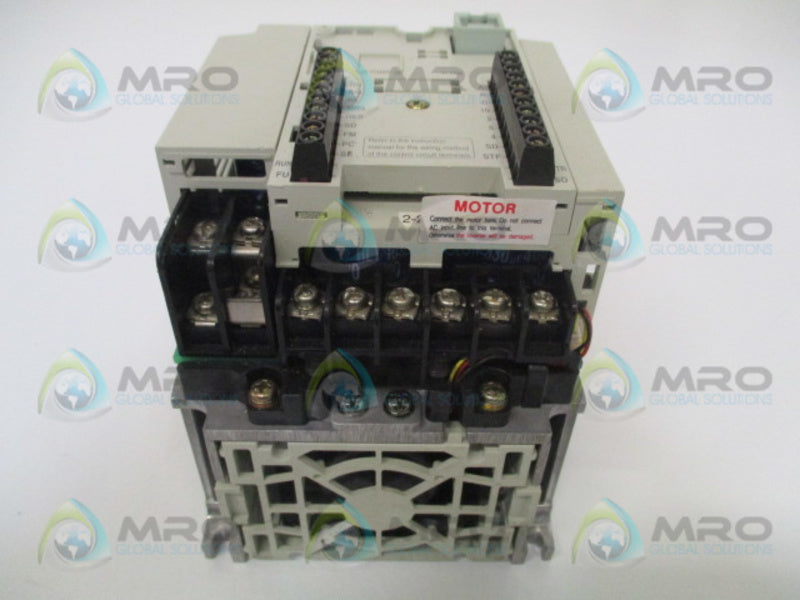 MITSUBISHI FR-E520-2.2K-NA INVERTER DRIVE 3 HP (MISSING COVER) UNMP