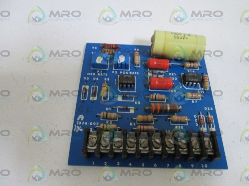EMERSON PC BOARD 1074-097  UNMP