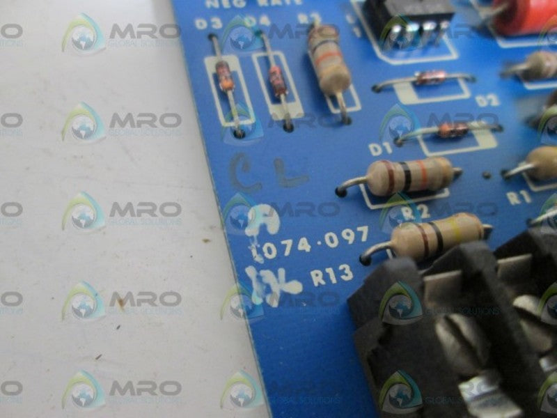 EMERSON PC BOARD 1074-097  UNMP