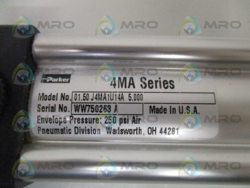 PARKER 01.50J4MA1U14A5.000 PNEUMATIC CYLINDER NSNP
