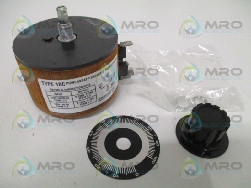 WARNER ELECTRIC 10C POWERSTAT 120V NSMP