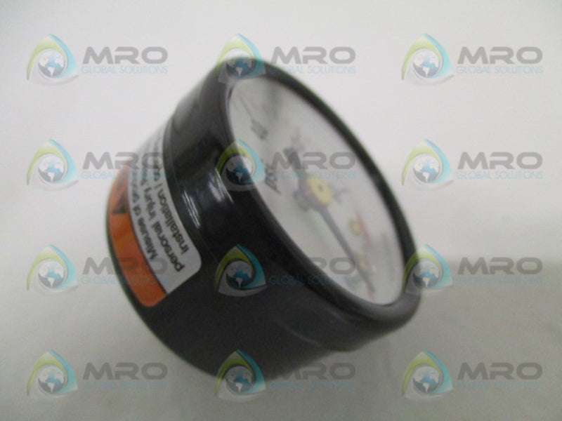 RELIAMARK G150CB180060D 266523A PRESSURE GAUGE 0-60 PSI NSMP
