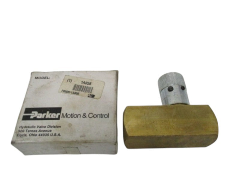 PARKER F800B-11AL HYDRUALIC FLOW CONTROL VALVE NSMP