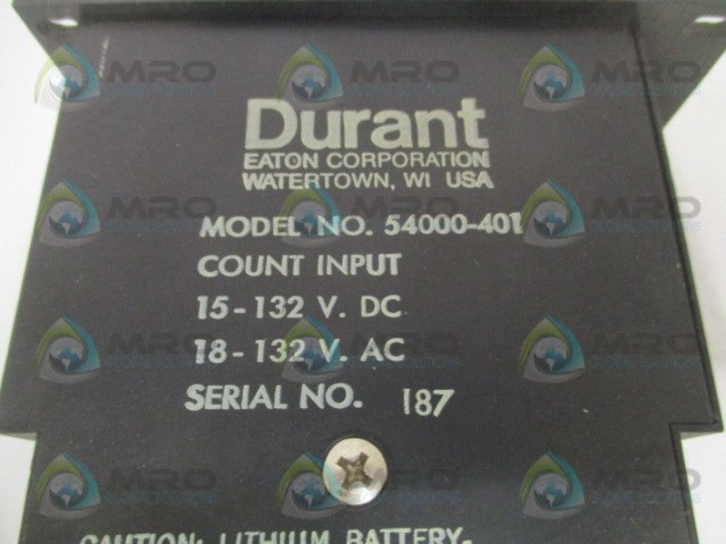 DURANT 54000-401 DIGITAL COUNTER  UNMP