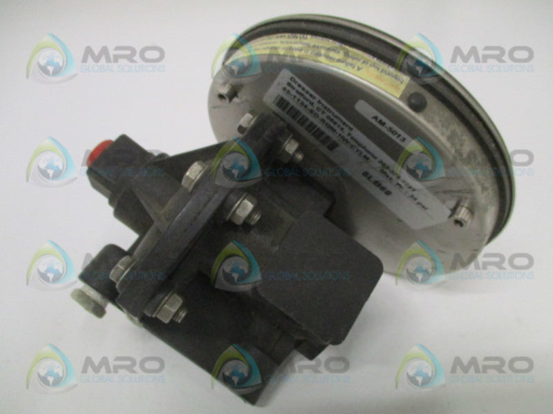 ASHCROFT 45-1134-ED-RQM-1IW-CYLM DIFFERENTIAL PRESSURE GAUGE 0-1" WC  UNMP
