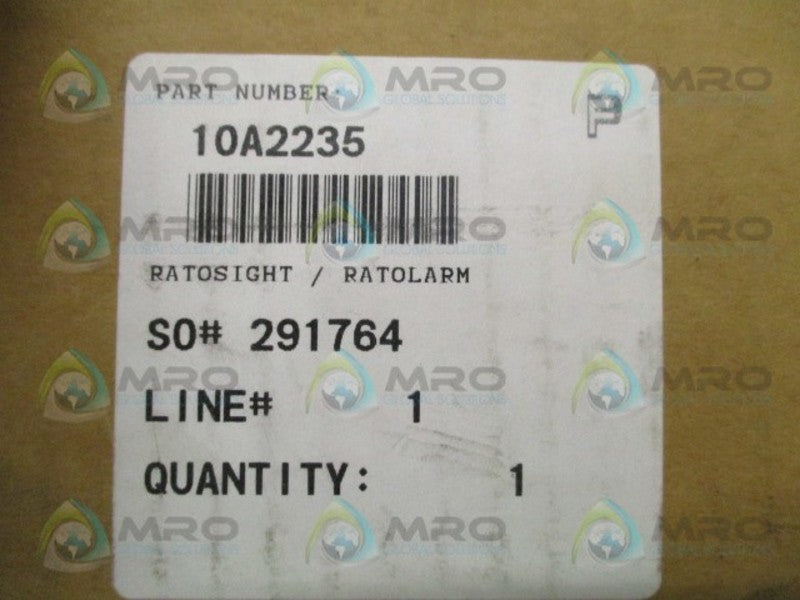 ABB 10A2235 RATOSIGHT FLOW METER INDICATOR  NSMP