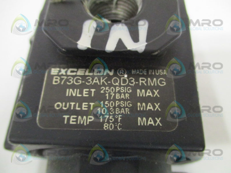 NORGREN B73G-3AK-QD3-RMG PNEUMATIC FILTER REGULATOR UNMP