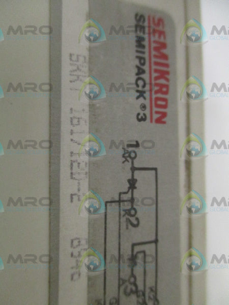 SEMIKRON SKKT161/12D-2 THRYSTOR DIODE MODULE NSNP