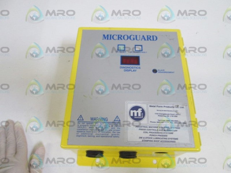 PINNACLE MICROGUARD LIGHT CURTAIN CONTROLLER 53-005-1/2-CE UNMP