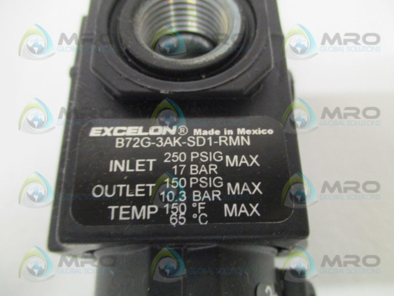 NORGREN B72G-3AK-SD1-RMN FILTER REGULATOR NSMP