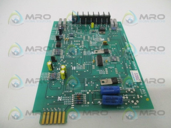 IRD MECHANALYSIS RP28826-02 BOARD RANGE 0-100% SENSOR 15629 NSNP