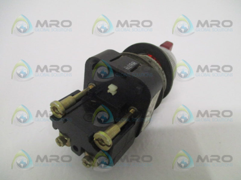 ALLEN BRADLEY 800T-16HR17KB6 SER. U SELECTOR SWITCH  UNMP