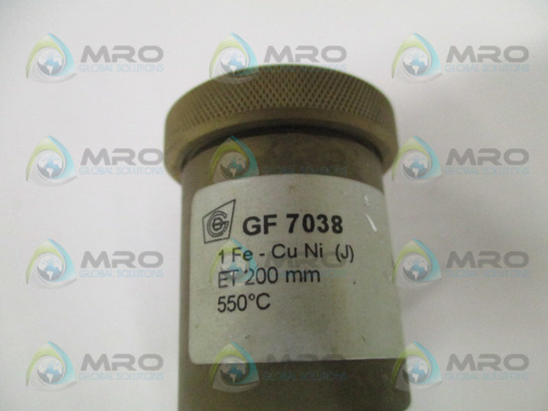 GRAEFF GF7038 1Fe-CuNi (J) THERMOCOUPLE NSNP