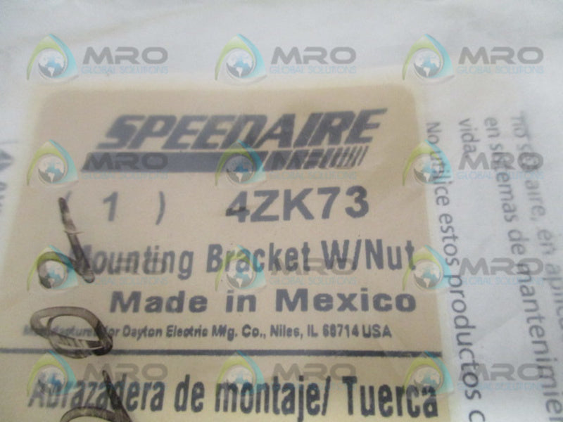 SPEEDAIRE 4ZK73 MOUNTING BRACKET NSMP