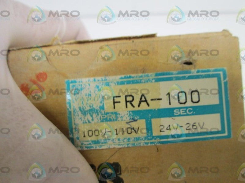 CENTER/ AIHARA ELECTRIC TRANSFORMER 100-110V FRA-100  NSMP