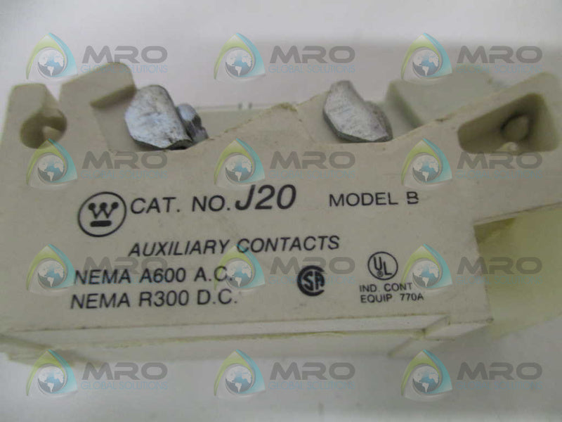 WESTINGHOUSE J20 UNMP