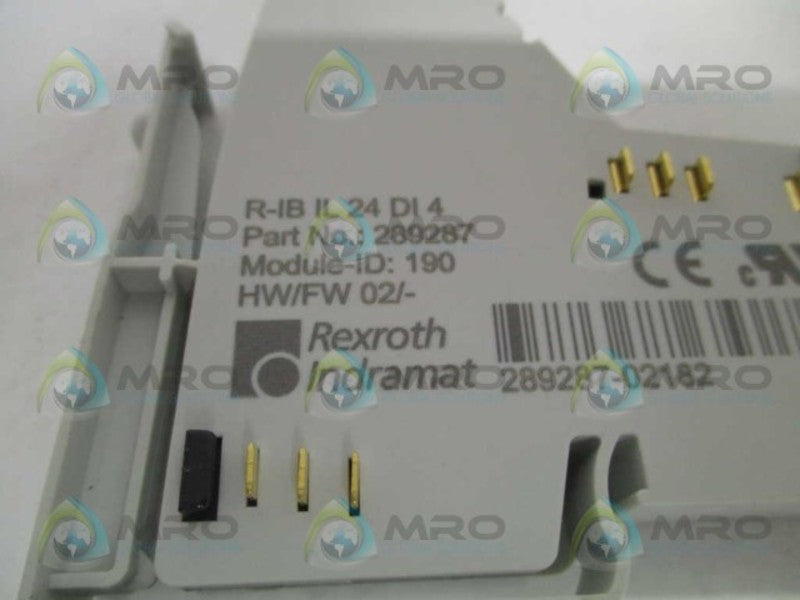 REXROTH R-IBIL24DI4 289287 DIGITAL INPUT MODULE NSNP
