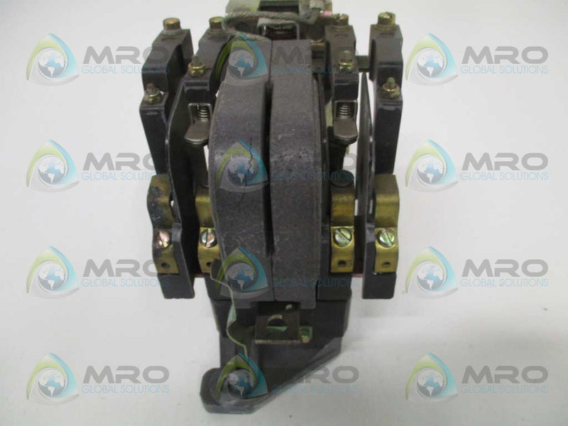 WESTINGHOUSE ME10-50 CONTACTOR UNMP
