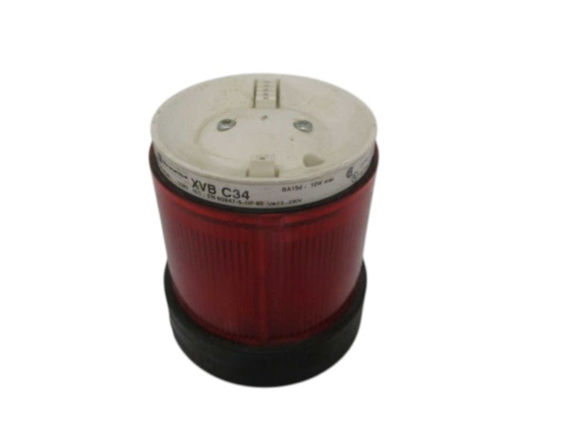 TELEMECANIQUE XVBC34 RED STACK LIGHT (NO BULB)  UNMP